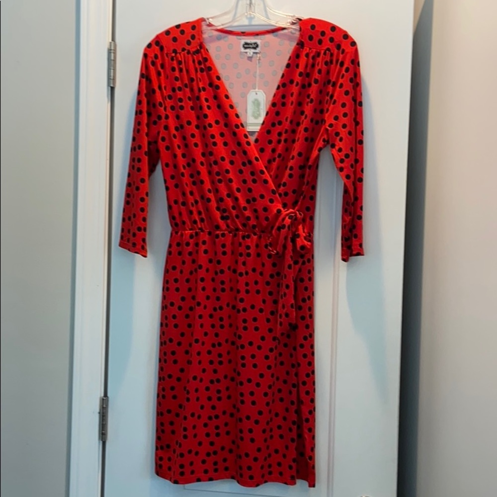 Drew wrap dress